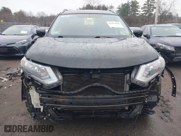 2017 Nissan Rogue SV with VIN KNMAT2MV9HP504336, listed as a IAAI auction lot 41922668 with 122,410 mi miles and . Bid and sale history available at carsss.com. Image 13.