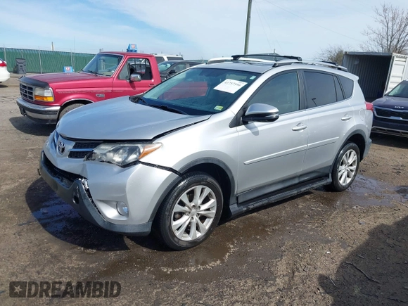 2013 Toyota RAV4 Limited with VIN 2T3DFREV1DW041490, listed as a IAAI auction lot 41757596 with 184,443 mi miles. Bid and sale history available at carsss.com. Image 17.