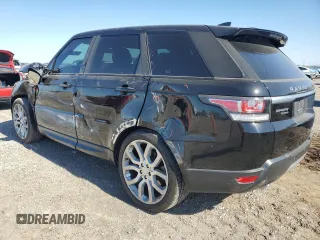 2017 Land Rover Range Rover Sport HSE with VIN SALWR2FK6HA666962, listed as a Copart auction lot 49790465 with 84,911 mi miles and Salvage Title. Bid and sale history available at carsss.com. Image 2.
