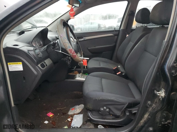 2008 Chevrolet Aveo LS with VIN KL1TD56688B059699, listed as a Copart auction lot 80554084 with 116,104 mi miles and Non Repairable. Bid and sale history available at carsss.com. Image 7.