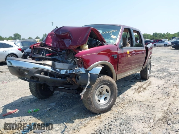 2003 Ford F-150 XLT with VIN 1FTRW08L63KA54240, listed as a IAAI auction lot 42646280 with Not provided miles and . Bid and sale history available at DreamBid. Image 16.