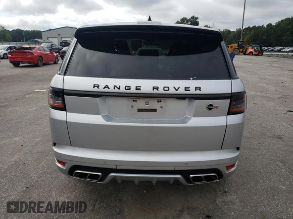 2018 Land Rover Range Rover Sport SVR с VIN SALWZ2SE3JA190546, выставлен на аукционе Copart как лот 73454874 с пробегом 66 069 миль миль и Списание • Salvage title. История ставок и продаж доступна на DreamBid. Изображение 6.