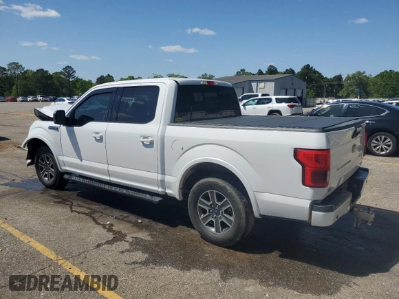 2018 Ford F-150 XL with VIN 1FTEW1CP2JFD48786, listed as a Copart auction lot 52201775 with 147,269 mi miles and Salvage Title. Bid and sale history available at carsss.com. Image 2.