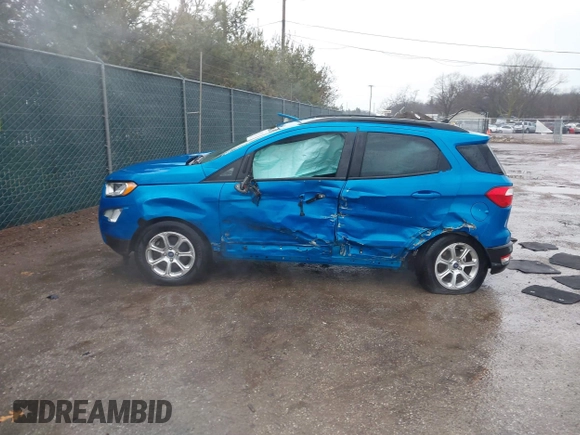 2019 Ford EcoSport SE with VIN MAJ3S2GE1KC271712, listed as a IAAI auction lot 41710339 with 74,540 mi miles and . Bid and sale history available at DreamBid. Image 14.