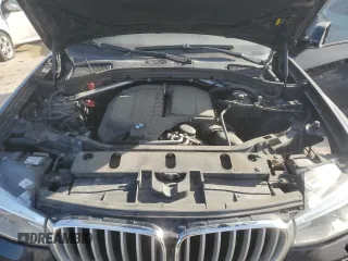 2017 BMW X3 xDrive35i with VIN 5UXWX7C57H0S19103, listed as a Copart auction lot 43017355 with 121,084 mi miles and Salvage Title. Bid and sale history available at DreamBid. Image 13.
