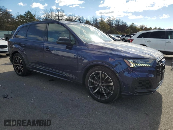 2021 Audi SQ7 Premium Plus z VIN WA1AWBF73MD034266, wystawiony jako Copart lot #74401044 z przebiegiem 37 360 mil mil oraz Szkoda całkowita • Salvage title. Historia ofert i sprzedaży dostępna na DreamBid. Obrazek 4.