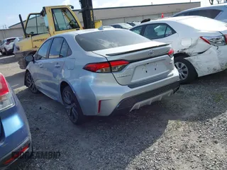 2021 Toyota Corolla XSE with VIN 5YFT4MCE8MP086038, listed as a IAAI auction lot 41611560 with 28,354 mi miles. Bid and sale history available at carsss.com. Image 3.