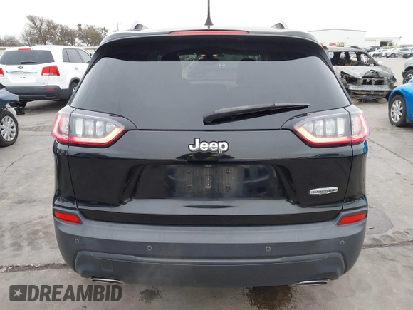 2019 Jeep Cherokee Latitude Plus with VIN 1C4PJLLX2KD216224, listed as a IAAI auction lot 41291181 with 79,111 mi miles. Bid and sale history available at carsss.com. Image 16.