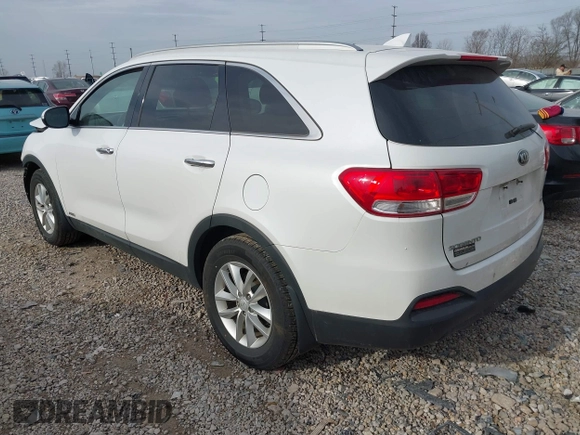 2018 Kia Sorento LX with VIN 5XYPGDA3XJG424355, listed as a IAAI auction lot 41832873 with 114,254 mi miles. Bid and sale history available at carsss.com. Image 3.