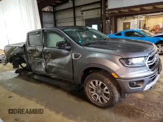 2023 Ford Ranger XL with VIN 1FTER4FH3PLE34602, listed as a Copart auction lot 56864085 with 17,666 mi miles and Salvage title. Bid and sale history available at DreamBid. Image 4.
