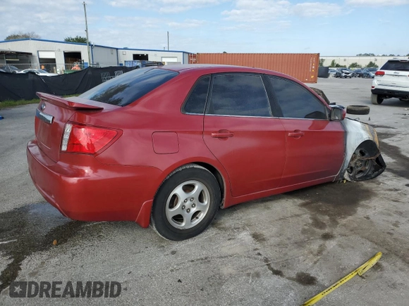 2008 Subaru Impreza Sedan (Natl) i w/Premium Pkg with VIN JF1GE61658H503130, listed as a Copart auction lot 53175745 with 0 mi miles and Salvage Title. Bid and sale history available at carsss.com. Image 3.
