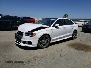2016 Audi A3 1.8T Premium with VIN WAUA7GFF2G1048556, listed as a Copart auction lot 53623613 with 57,662 mi miles. Bid and sale history available at carsss.com. Image 1.