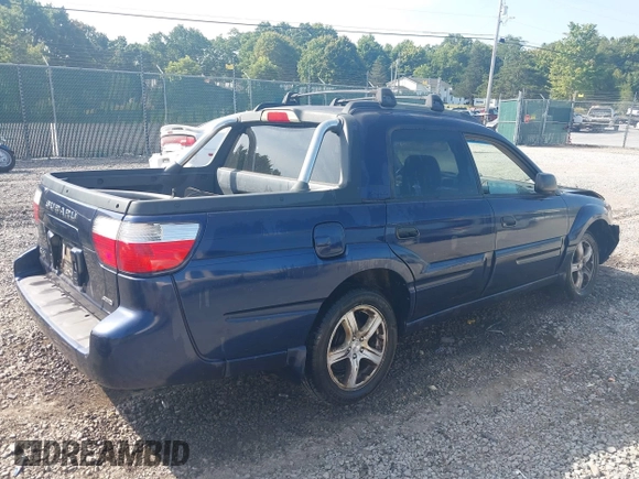 2005 Subaru Baja Special Sports с VIN 4S4BT62C157101939, выставлен на аукционе IAAI как лот 40209951 с пробегом 231 705 миль миль и . История ставок и продаж доступна на DreamBid. Изображение 4.