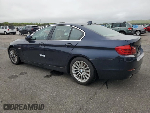 2011 BMW 5 Series 535i z VIN WBAFR7C52BC604471, wystawiony jako Copart lot #57076375 z przebiegiem 119 104 mil mil oraz Szkody całkowita. Historia ofert i sprzedaży dostępna na DreamBid. Obrazek 2.
