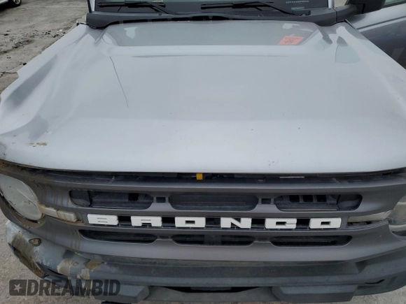 2022 Ford Bronco with VIN 1FMEE5DP1NLA98307, listed as a Copart auction lot 47690365 with 34,490 mi miles and Salvage Title. Bid and sale history available at DreamBid. Image 13.