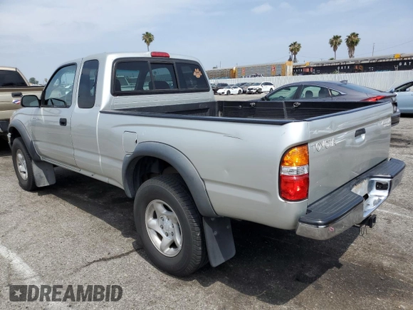 2002 Toyota Tacoma PreRunner with VIN 5TESM92N82Z140102, listed as a Copart auction lot 57904865 with 352,308 mi miles and Salvage title. Bid and sale history available at DreamBid. Image 2.