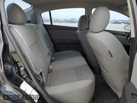 2010 Nissan Sentra SR with VIN 3N1AB6APXAL683796, listed as a Copart auction lot 46342345 with 120,703 mi miles and Salvage Title. Bid and sale history available at DreamBid. Image 10.