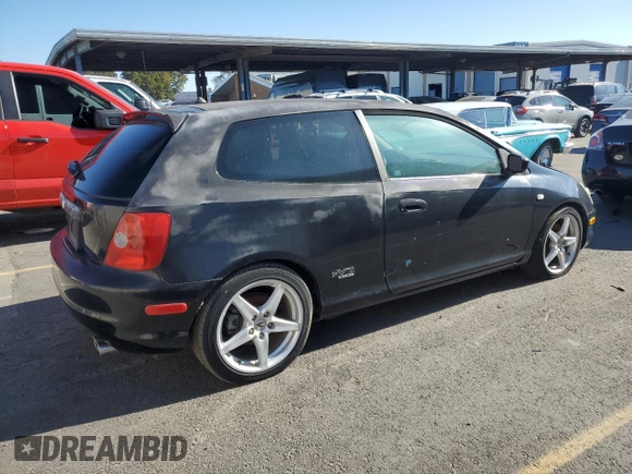 2003 Honda Civic Si with VIN SHHEP33583U400290, listed as a Copart auction lot 42813575 with 84,072 mi miles and Clean Title. Bid and sale history available at DreamBid. Image 3.