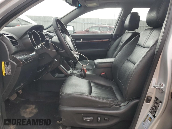 2013 Kia Sorento EX with VIN 5XYKUDA20DG401262, listed as a Copart auction lot 53732255 with 196,064 mi miles and Clean Title. Bid and sale history available at carsss.com. Image 7.