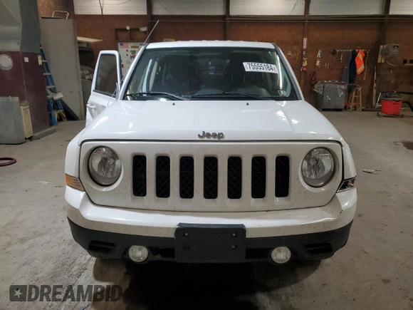 2015 Jeep Patriot Sport with VIN 1C4NJRBB5FD427150, listed as a Copart auction lot 75555184 with 193,810 mi miles and Salvage title. Bid and sale history available at DreamBid. Image 5.