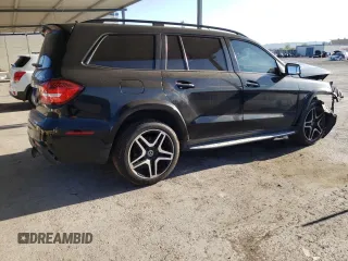 2018 Mercedes-Benz GLS 550 with VIN 4JGDF7DE2JB155987, listed as a Copart auction lot 69892064 with 104,945 mi miles and Salvage Title. Bid and sale history available at DreamBid. Image 3.