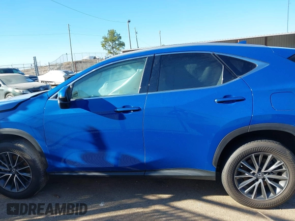 2023 Lexus NX with VIN 2T2GDCAZ0PC004353, listed as a IAAI auction lot 41649834 with 19,585 mi miles. Bid and sale history available at carsss.com. Image 14.