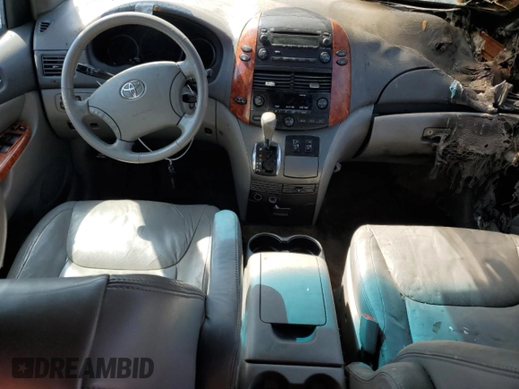 2008 Toyota Sienna XLE with VIN 5TDZK22C08S191089, listed as a Copart auction lot 51971095 with Not Provided miles and Salvage Title. Bid and sale history available at DreamBid. Image 8.