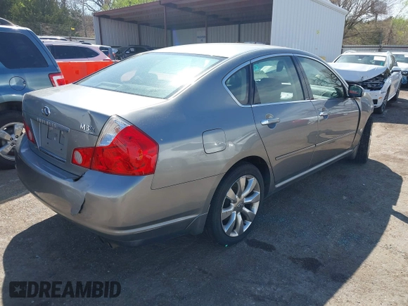 2007 Infiniti M x with VIN JNKAY01F07M459448, listed as a IAAI auction lot 41951902 with 182,668 mi miles. Bid and sale history available at carsss.com. Image 4.