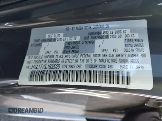2020 Mazda 6 Grand Touring with VIN JM1GL1TY0L1522025, listed as a IAAI auction lot 41876429 with 68,101 mi miles and . Bid and sale history available at DreamBid. Image 9.
