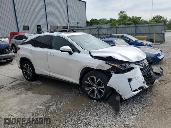 2019 Lexus RX 350 with VIN 2T2BZMCA8KC171500, listed as a Copart auction lot 57032665 with 107,849 mi miles and Salvage title. Bid and sale history available at DreamBid. Image 4.