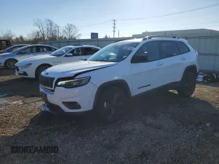 2023 Jeep Cherokee Altitude Lux with VIN 1C4PJMMB6PD103747, listed as a Copart auction lot 42907105 with 8,360 mi miles and Salvage Title. Bid and sale history available at carsss.com. Image 1.