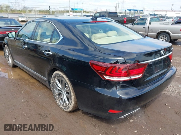 2014 Lexus LS 460 с VIN JTHCL5EF1E5022676, выставлен на аукционе IAAI как лот 41914005 с пробегом 111 108 миль миль и . История ставок и продаж доступна на DreamBid. Изображение 3.