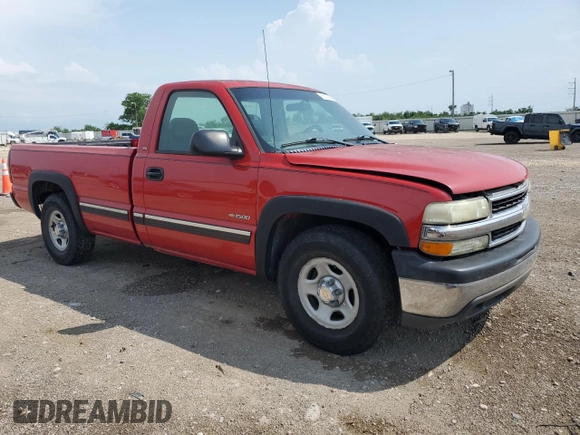 2002 Chevrolet Silverado 1500 Commercial with VIN 1GCEC14WX2Z342720, listed as a Copart auction lot 55339405 with 142,722 mi miles and Clean Title. Bid and sale history available at DreamBid. Image 4.
