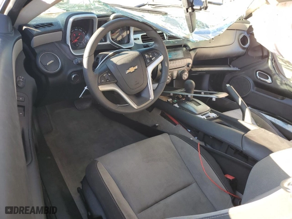 2015 Chevrolet Camaro LS with VIN 2G1FB1E35F9307829, listed as a Copart auction lot 75068134 with 118,458 mi miles and Salvage Title. Bid and sale history available at carsss.com. Image 8.