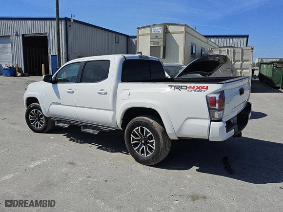 2023 Toyota Tacoma 4WD SR with VIN 3TYCZ5AN4PT118560, listed as a Copart auction lot 46269985 with 49,672 mi miles and Clean Title. Bid and sale history available at carsss.com. Image 2.