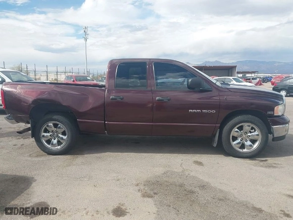 2005 Dodge Ram 1500 SLT with VIN 1D7HA18D05S215506, listed as a IAAI auction lot 41957222 with 143,992 mi miles. Bid and sale history available at carsss.com. Image 14.