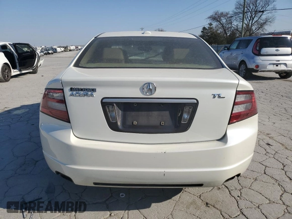 2008 Acura TL with VIN 19UUA66218A021439, listed as a Copart auction lot 48495395 with 181,640 mi miles and Clean Title. Bid and sale history available at carsss.com. Image 6.