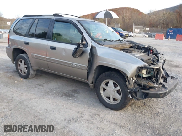 2002 GMC Envoy SLT with VIN 1GKDT13S222118249, listed as a IAAI auction lot 40798021 with 1 mi miles. Bid and sale history available at carsss.com. Image 1.