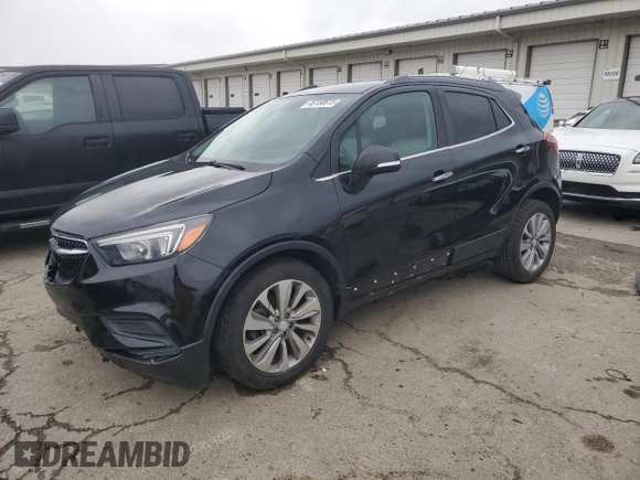 2018 Buick Encore Preferred with VIN KL4CJASB5JB559011, listed as a Copart auction lot 46150615 with 163,845 mi miles and Salvage Title. Bid and sale history available at carsss.com. Image 1.