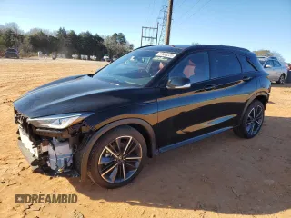2024 Infiniti QX50 Sport with VIN 3PCAJ5FA4RF109557, listed as a Copart auction lot 87688225 with 4,025 mi miles and Salvage title. Bid and sale history available at DreamBid. Image 1.