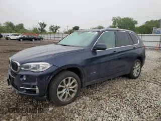 2015 BMW X5 xDrive35i z VIN 5UXKR0C55F0K58172, wystawiony jako Copart lot #57338955 z przebiegiem 194 249 mil mil oraz Szkoda całkowita • Salvage title. Historia ofert i sprzedaży dostępna na DreamBid. Obrazek 1.