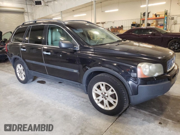 2005 Volvo XC90 with VIN YV1CZ911051142746, listed as a Copart auction lot 55519595 with 178,687 mi miles and Clean Title. Bid and sale history available at DreamBid. Image 4.