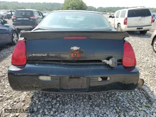 2002 Chevrolet Monte Carlo LS with VIN 2G1WW12E029209831, listed as a Copart auction lot 61644574 with 6,668 mi miles and Salvage Title. Bid and sale history available at carsss.com. Image 6.