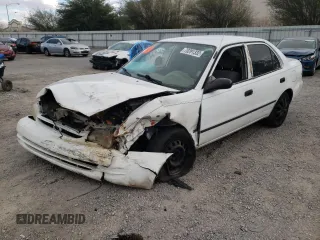 1998 Toyota Corolla VE с VIN 1NXBR12E9WZ030088, выставлен на аукционе Copart как лот 45382525 с пробегом Не указан миль и Списание • Salvage title. История ставок и продаж доступна на DreamBid. Изображение 1.