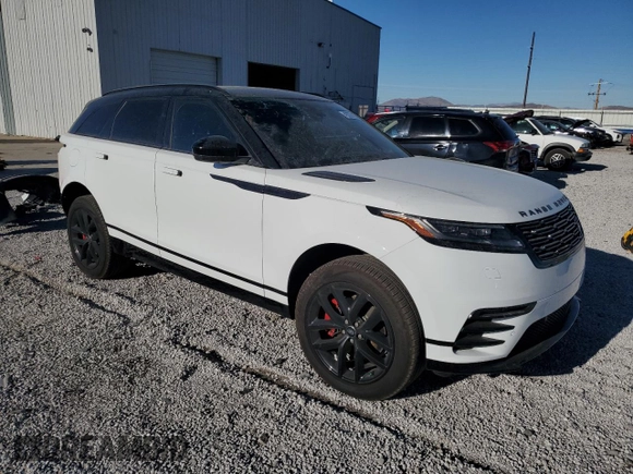 2025 Land Rover Range Rover Velar Dynamic SE z VIN SALYL2EX7SA391911, wystawiony jako Copart lot #42235115 z przebiegiem 9 482 mil mil oraz Szkoda całkowita • Salvage title. Historia ofert i sprzedaży dostępna na DreamBid. Obrazek 4.