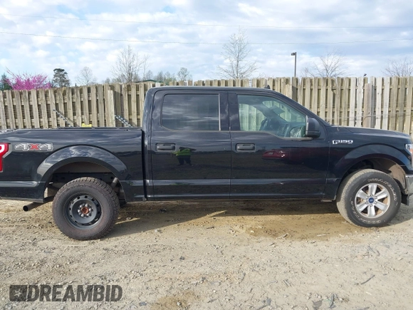 2019 Ford F-150 XL with VIN 1FTEW1E53KFA20399, listed as a IAAI auction lot 41846887 with 94,896 mi miles. Bid and sale history available at carsss.com. Image 13.