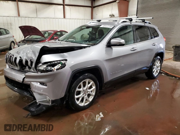 2014 Jeep Cherokee Latitude with VIN 1C4PJLCB0EW102445, listed as a Copart auction lot 45412755 with 114,231 mi miles and Clean Title. Bid and sale history available at DreamBid. Image 1.
