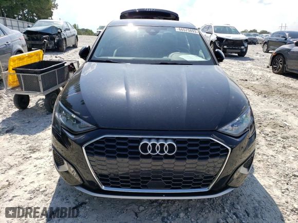 2022 Audi A3 Premium with VIN WAUAUDGY7NA098843, listed as a Copart auction lot 66575893 with 5,701 mi miles. Bid and sale history available at carsss.com. Image 5.