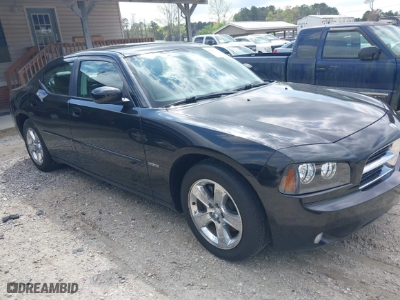 2010 Dodge Charger R/T with VIN 2B3CA5CT4AH143593, listed as a IAAI auction lot 41897749 with 95,767 mi miles. Bid and sale history available at carsss.com. Image 1.