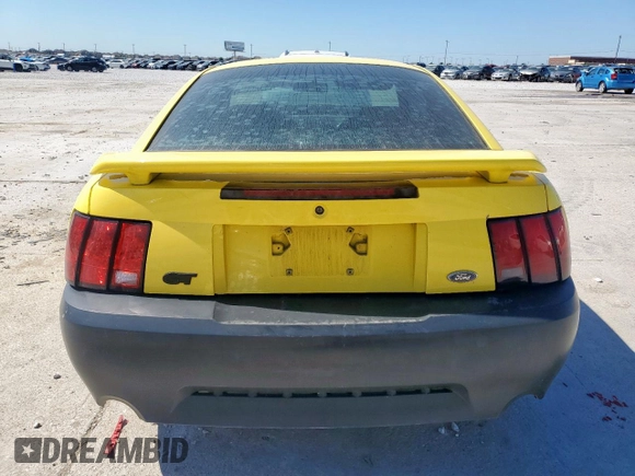 2001 Ford Mustang GT Deluxe z VIN 1FAFP42X21F261058, wystawiony jako Copart lot #56401025 z przebiegiem 248 215 mil mil oraz Szkoda całkowita • Salvage title. Historia ofert i sprzedaży dostępna na DreamBid. Obrazek 6.